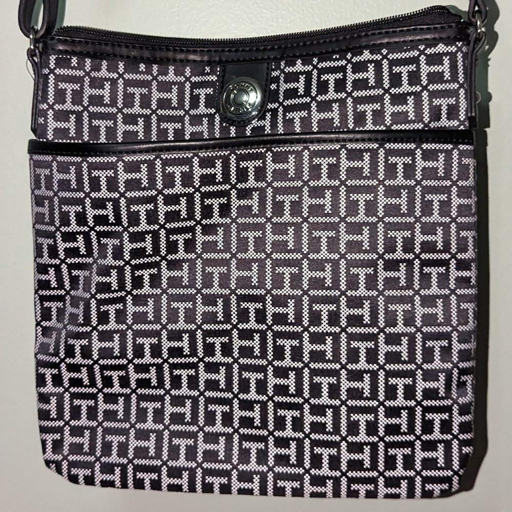 Tommy Hilfiger Monogrammed Crossbody Purse